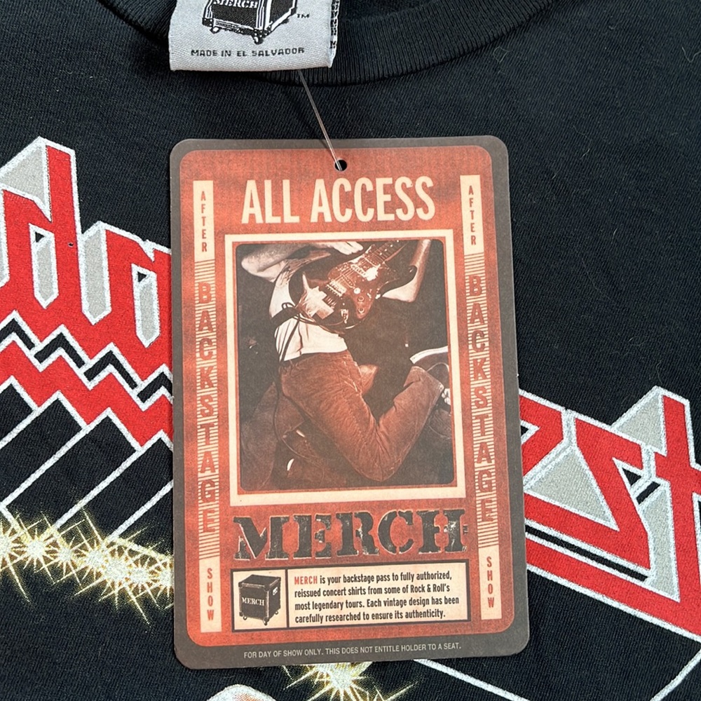 Judas Priest Defenders of the Faith 1984 Tour Shirt 2005 REISSUE NWT Read Detail - Picture 4 of 12